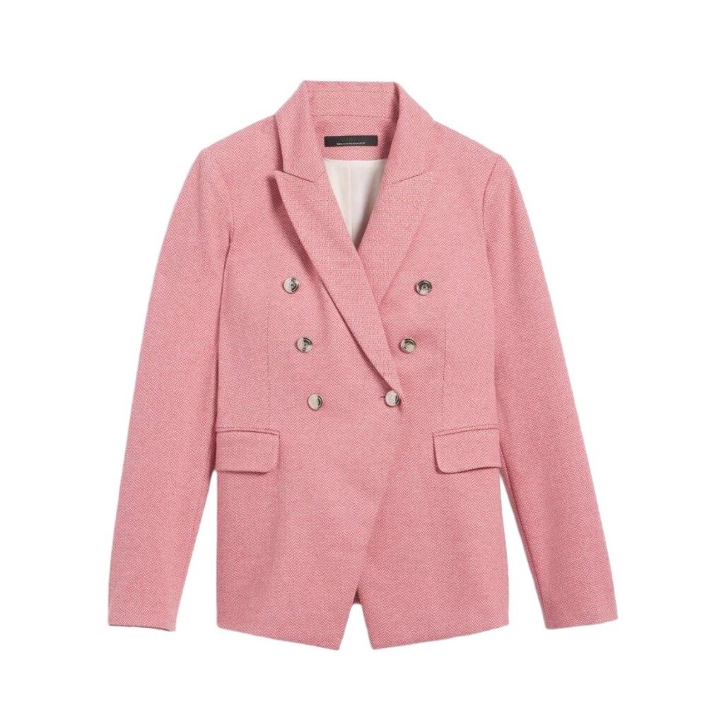 WHBM® Knit Studio Blazer - Size 4 - Pink